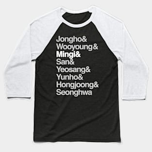 Ateez - Mingi Bias Baseball T-Shirt